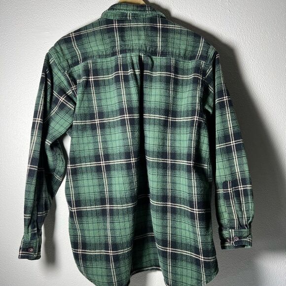 Burry Lane extra large men’s green flannel - Picture 2 of 4